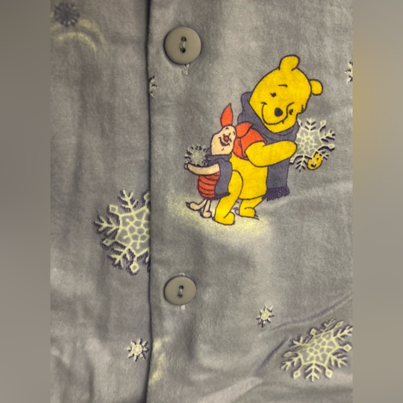 Winnie the Pooh and piglet 2pc pj set  vintage Disney Size M. NWOT - Picture 5 of 12